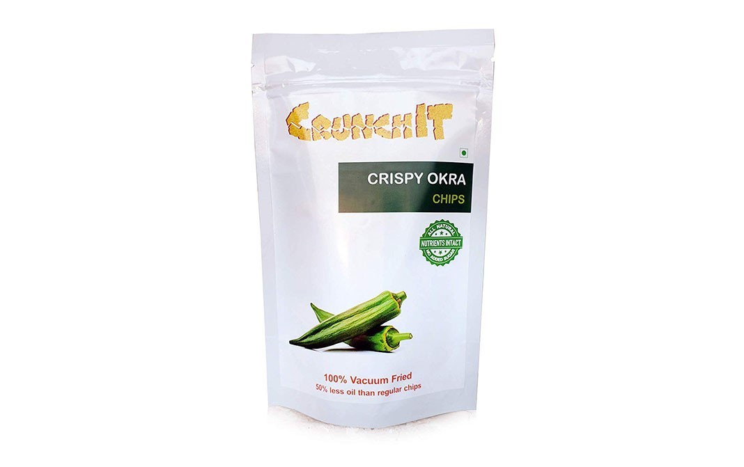 Crunchit Crispy Okra Chips    Pack  25 grams